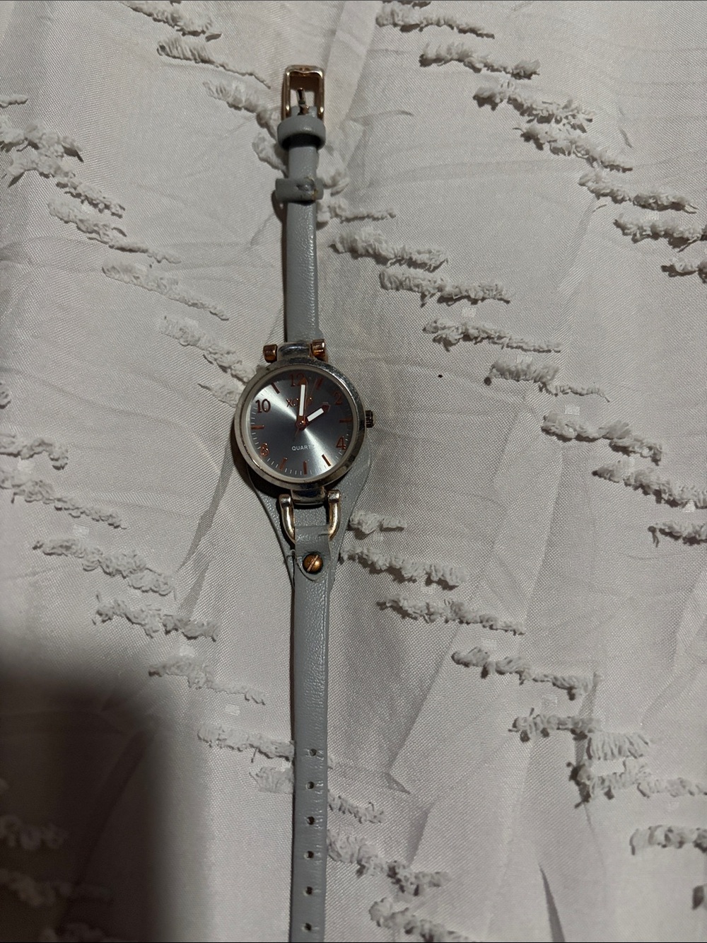 Women’s light blue watch